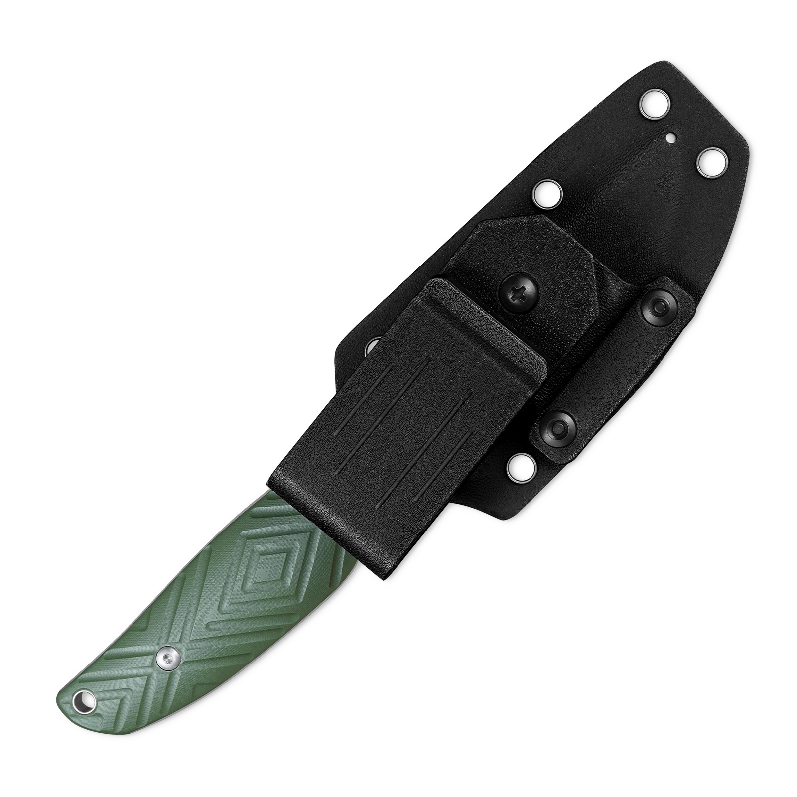 SRM Fossa 605T-GP, Green G10 + Orange Liner