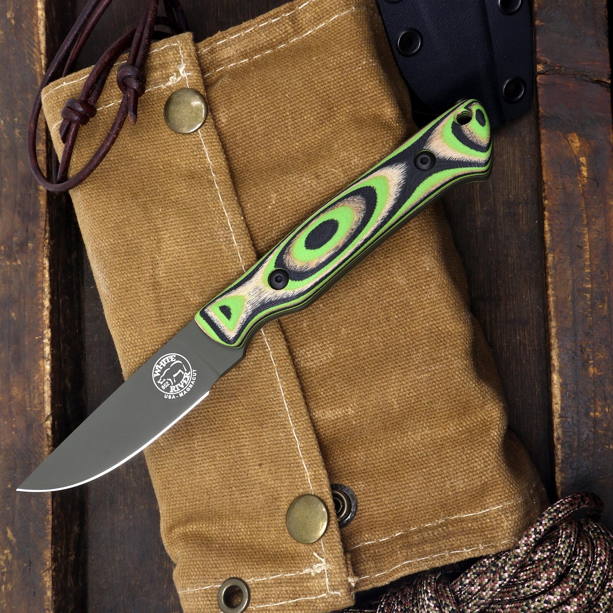 White River Small Game Black Green Gwood, Magnacut