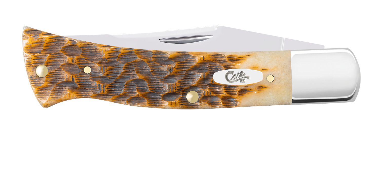 Case SS Amber Bone Axe Handle