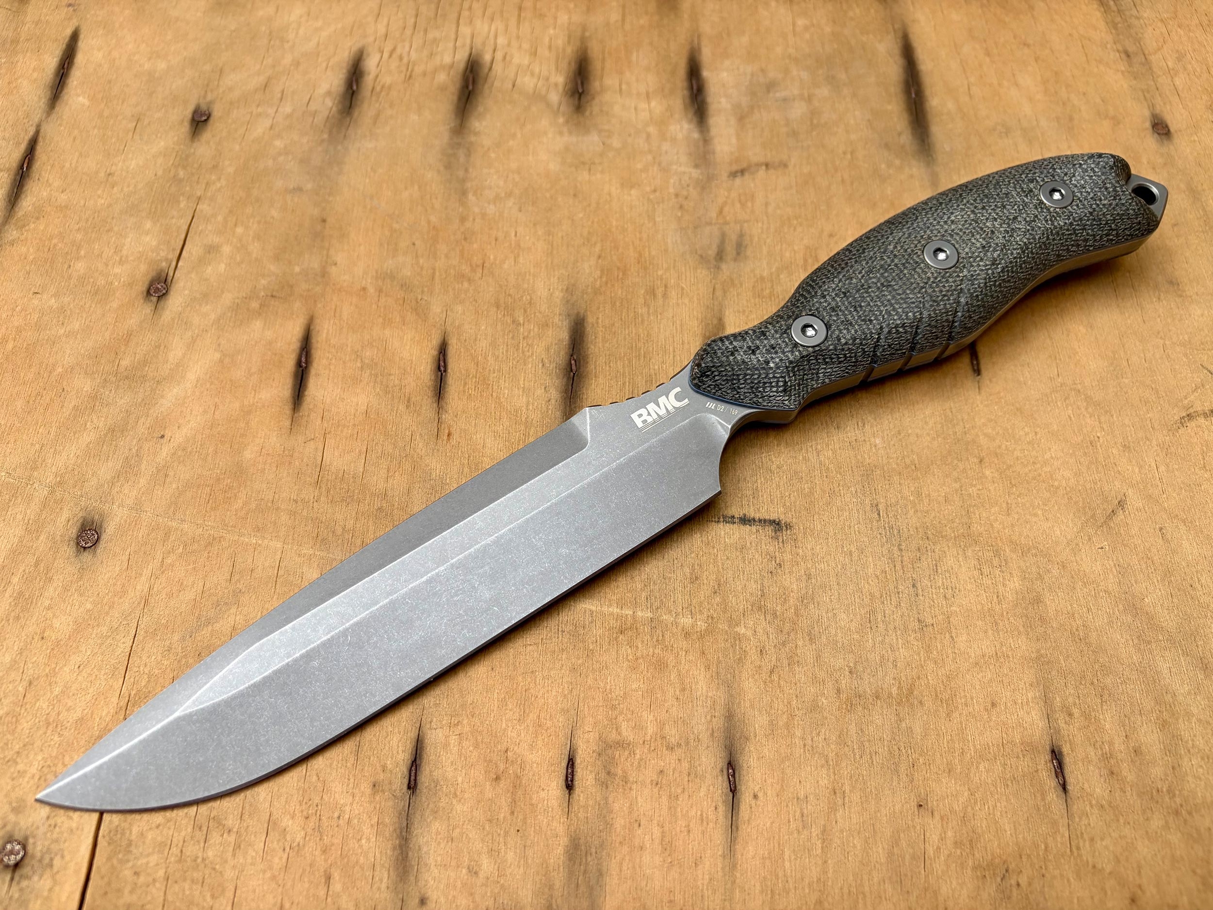 BMC M28 Solifuge, Grey Micarta, Grey PVD