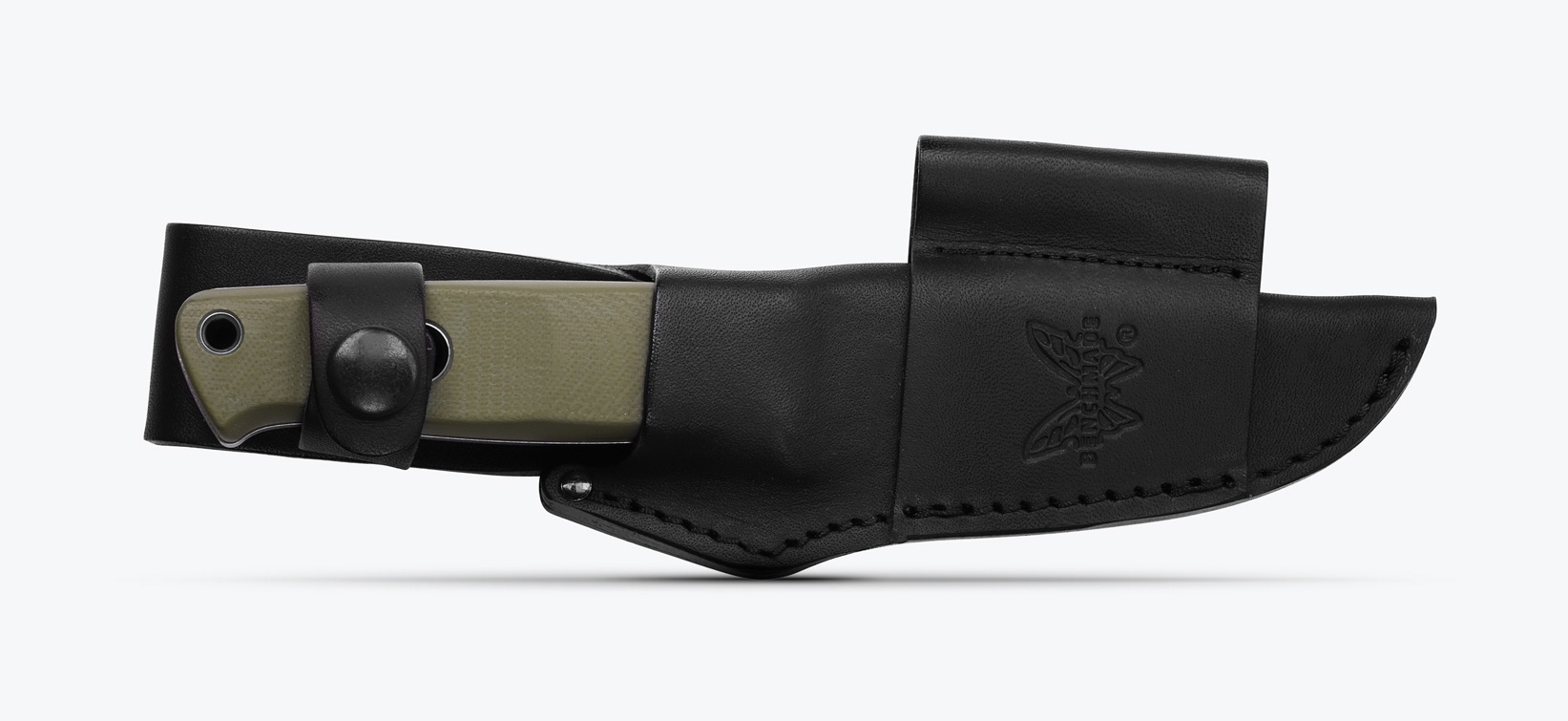 Benchmade 165-1 Mini Bushcrafter S30V OD Green G10