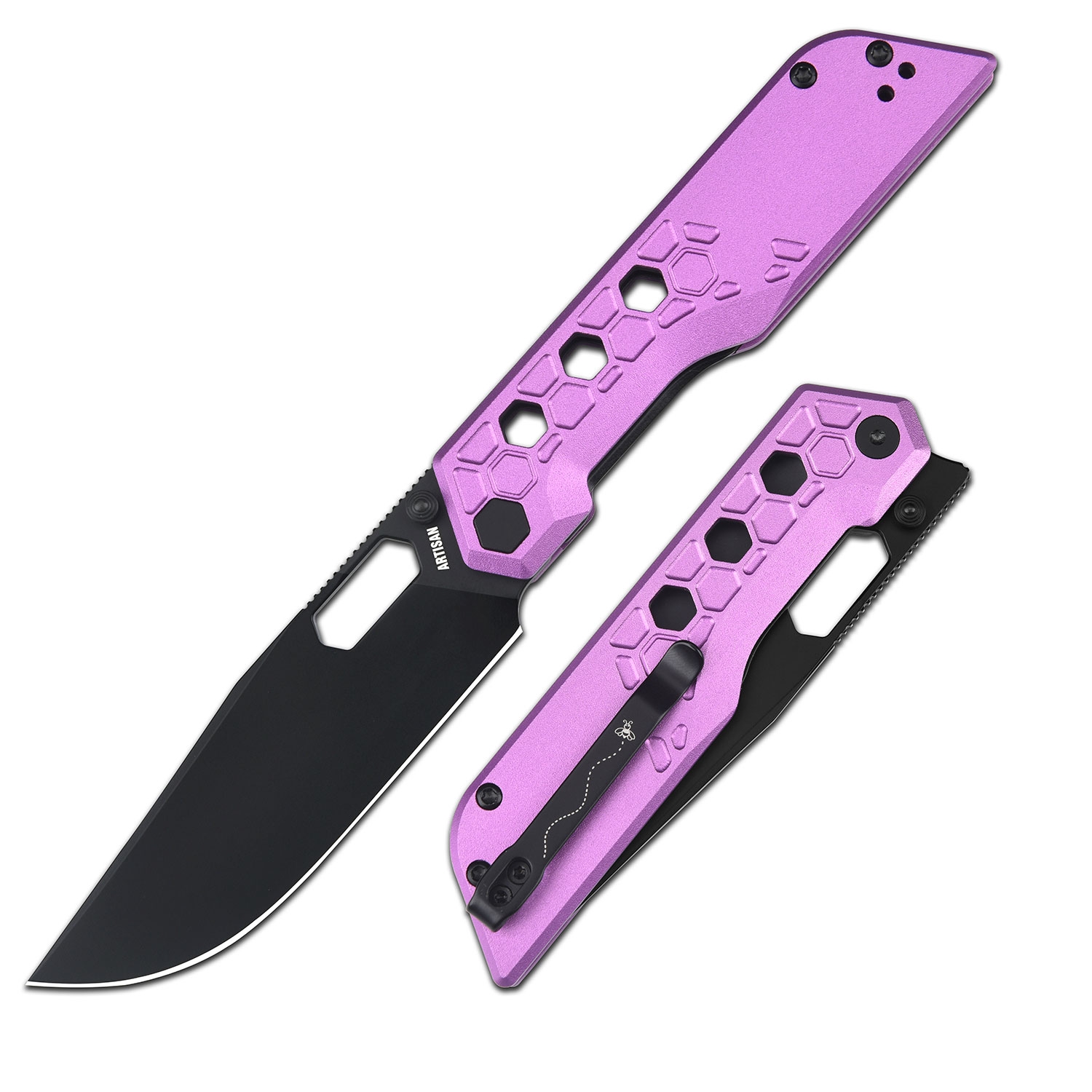 ARTC1878P-BVT Beest AR-RPM9, Purple Aluminium