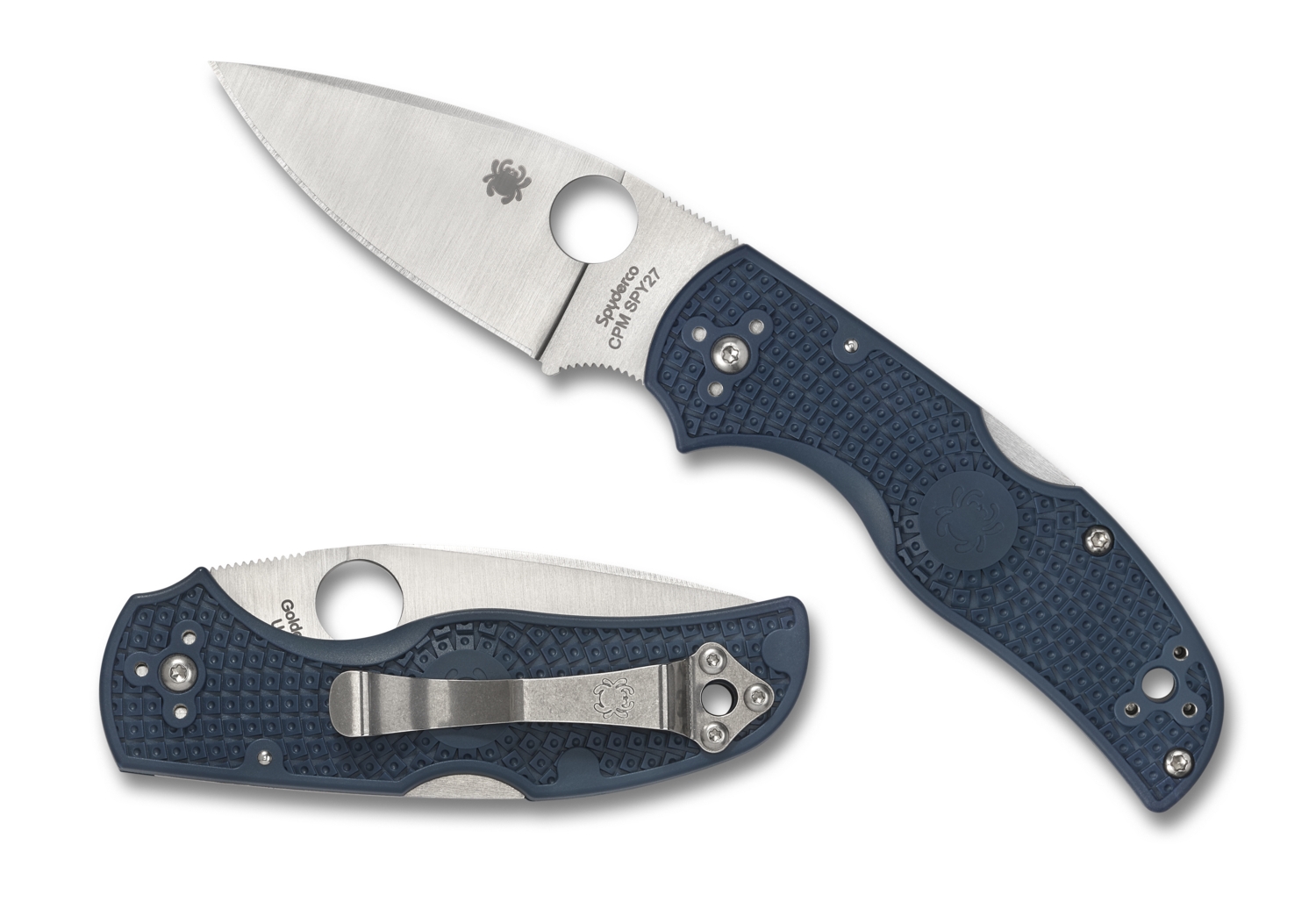 Spyderco C41PCBL5 Native 5, Blue FRN, CPM SPY27