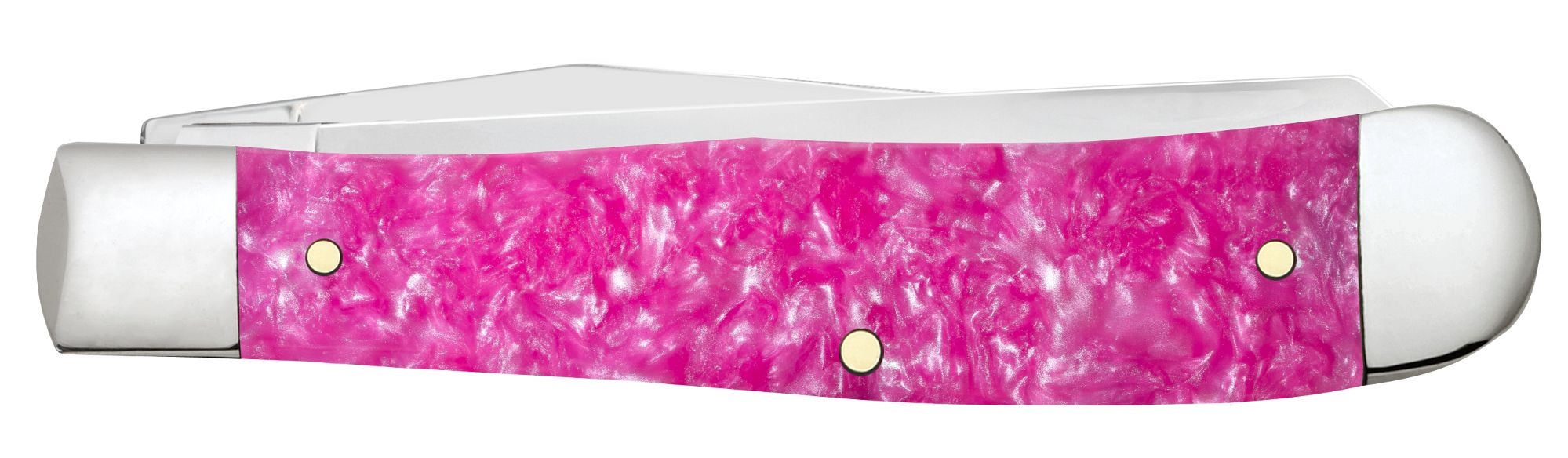 Case SS Pink Crackle Kirinite® Smooth Trapper