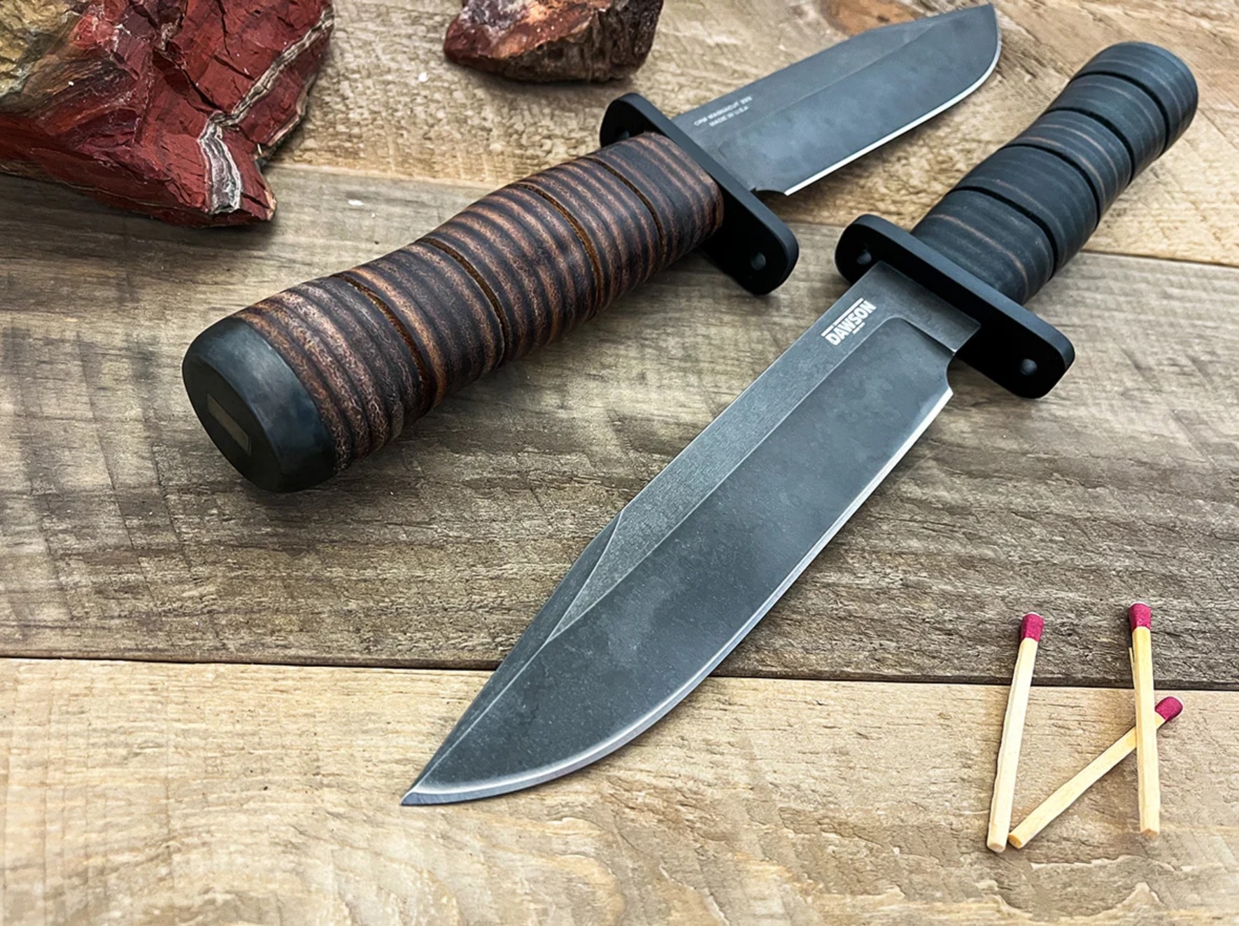 Dawson War Dog G2 Midnight Black Leather, Magnacut