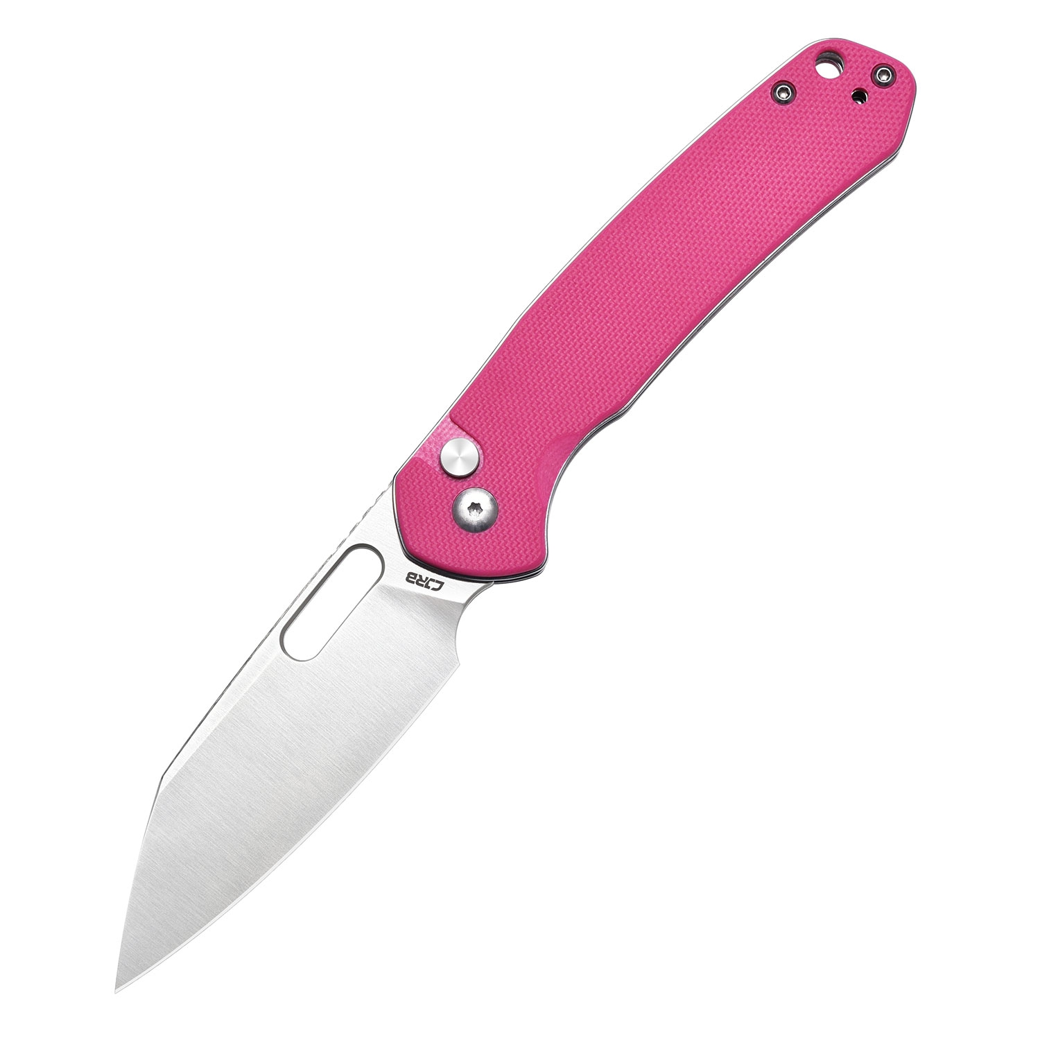 CJRBJ1925A-PNK Wharncliffe Pyrite AR-RPM9 Pink G10