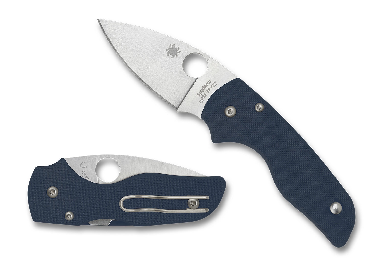 Spyderco C230GPCBL Lil Native Cobalt Blue G-10