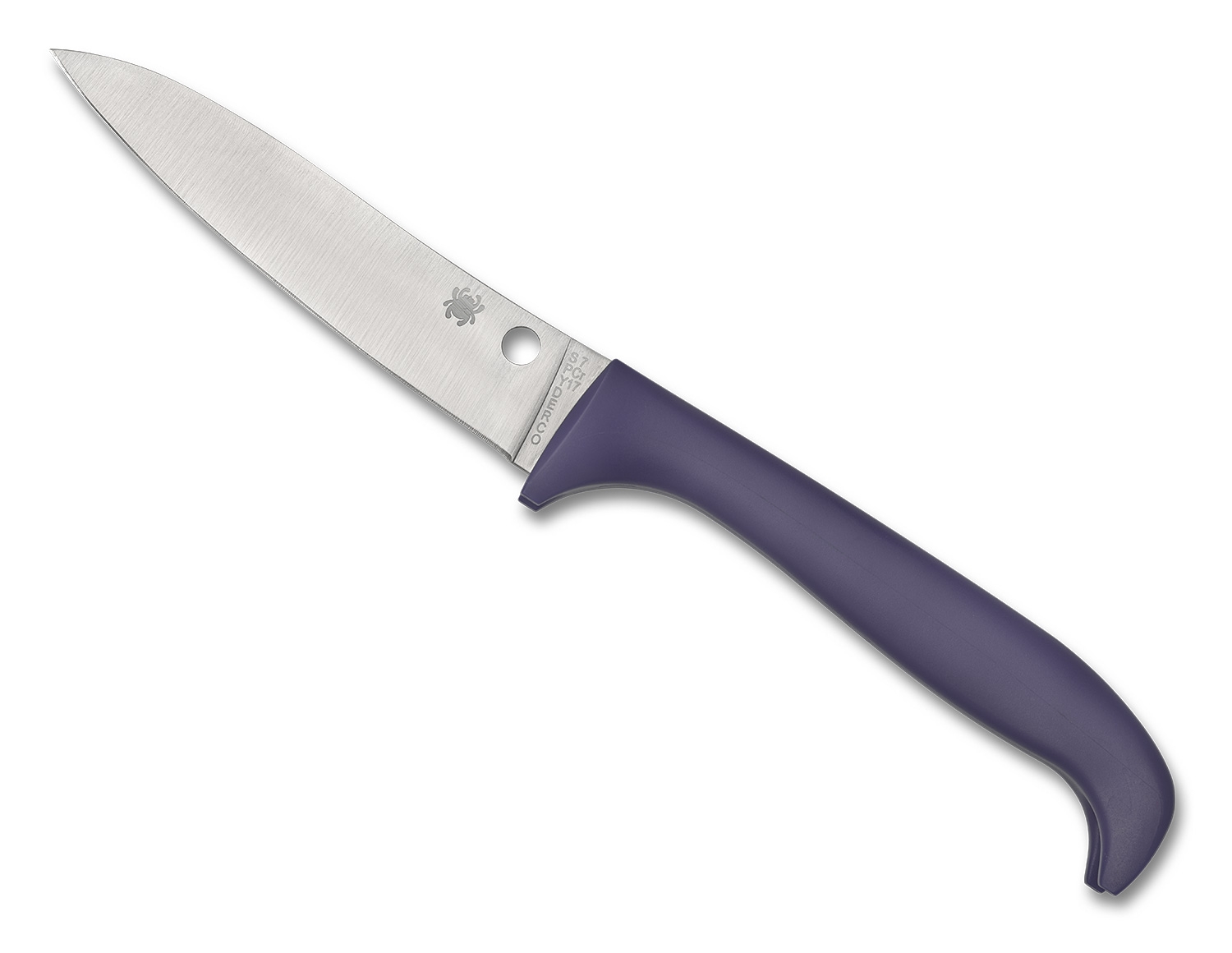 Spyderco K21PPR Counter Critter Purple, PlainEdge