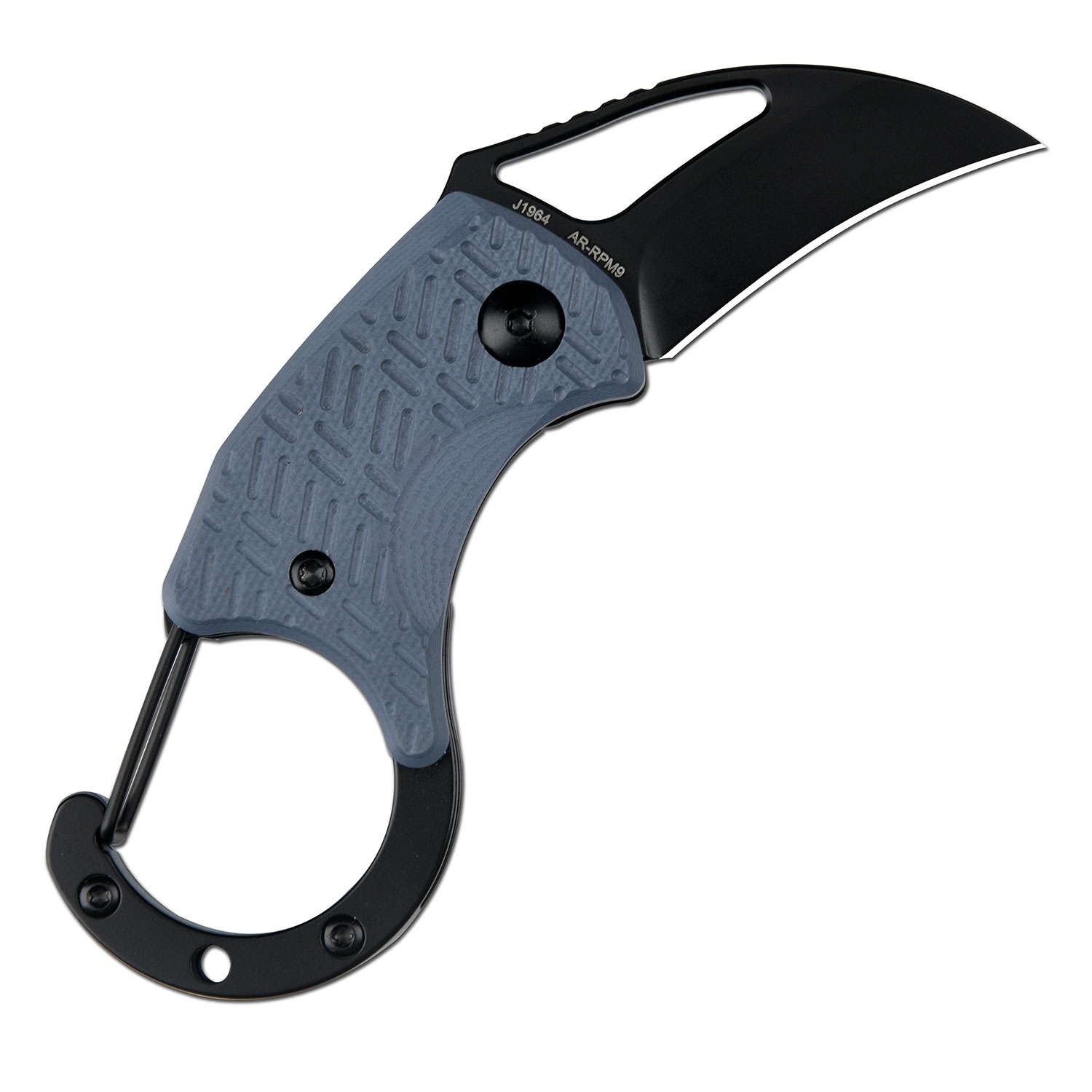 CJRBJ1964-BBU Anansi, AR-RPM9, Blue G10, Black