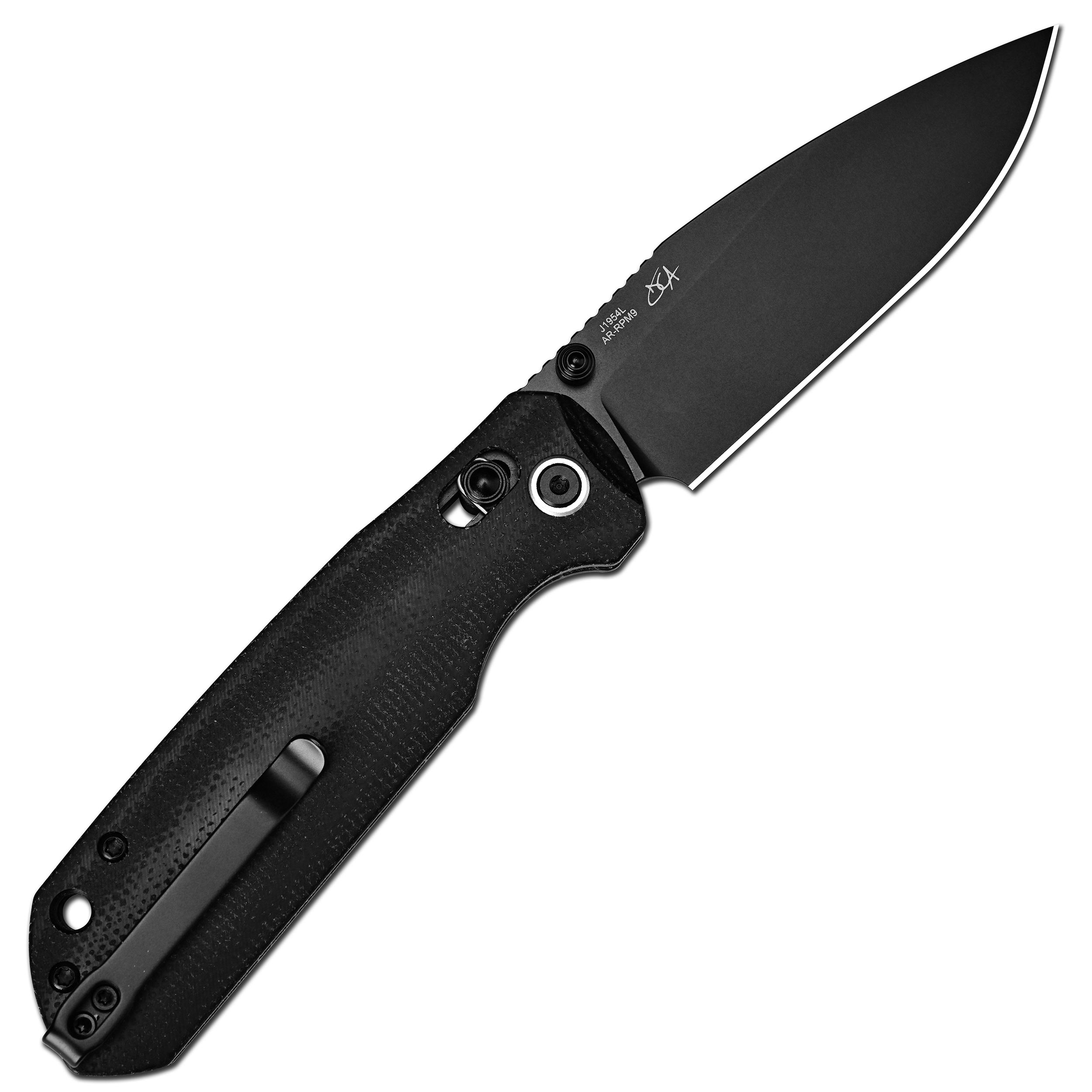 CJRBJ1954L-BBK Mega Maximal, Black Micarta