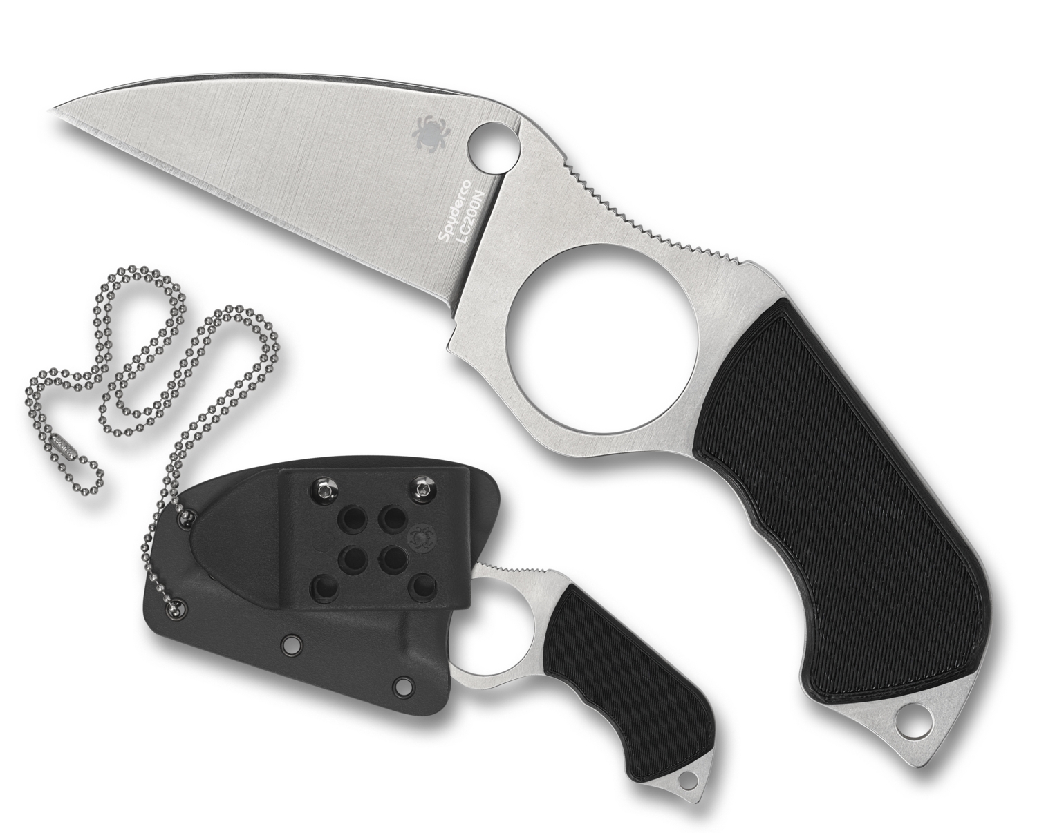 Spyderco FB14P5 Swick 5, Black G-10, Large