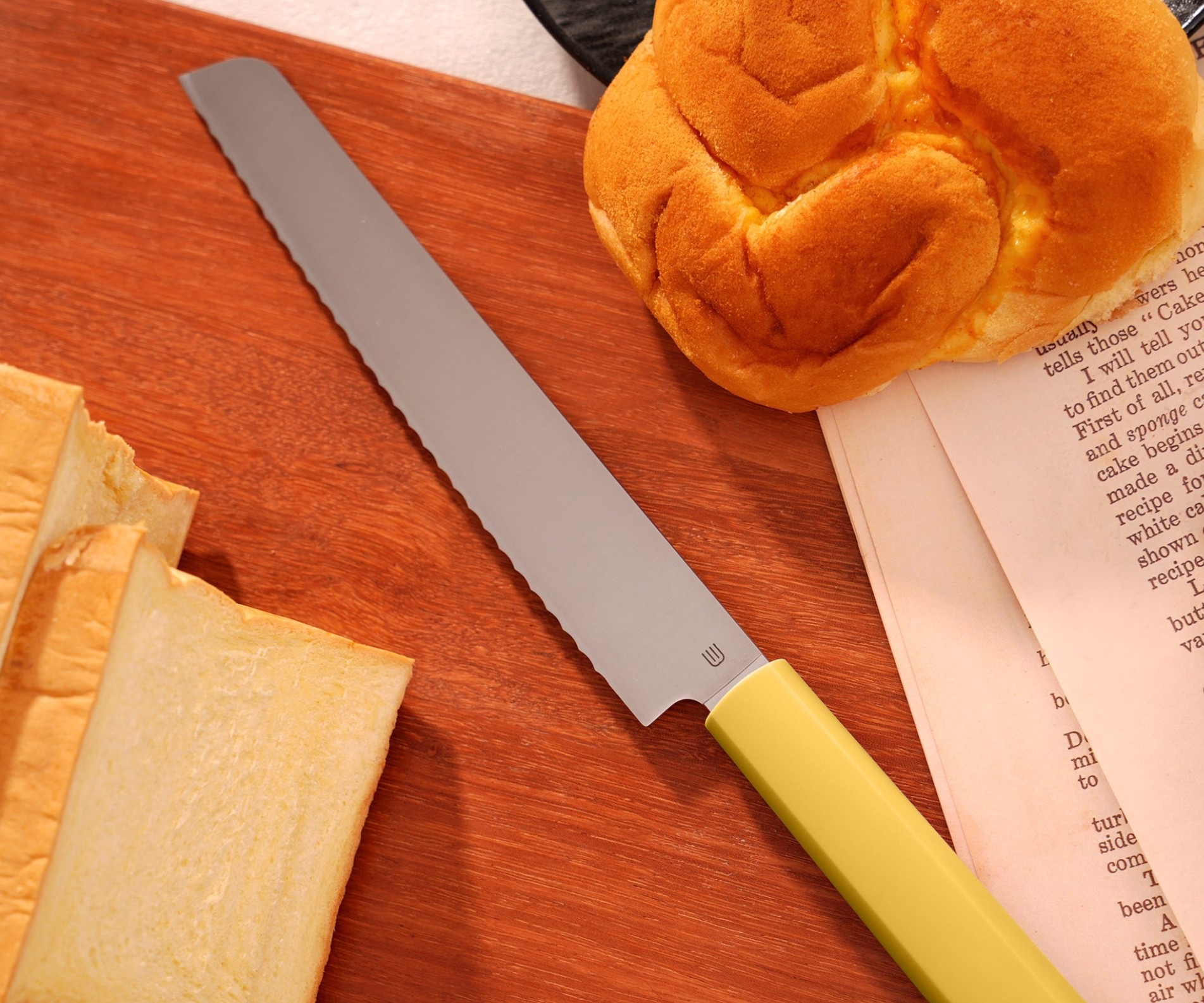 Butterfork BF01-BK-YL Bread Gelb + Scheide