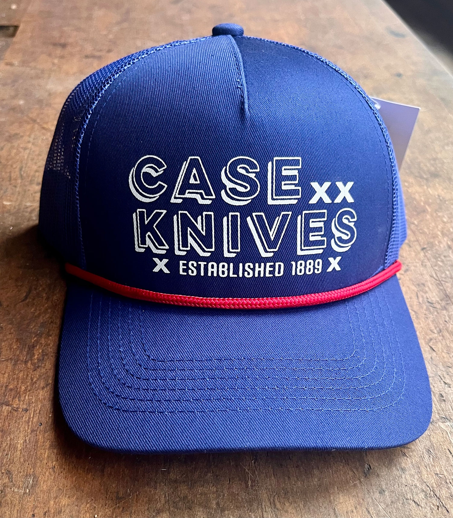 Case 41257 - Kappe/ Hat - Blue & Red, One Size