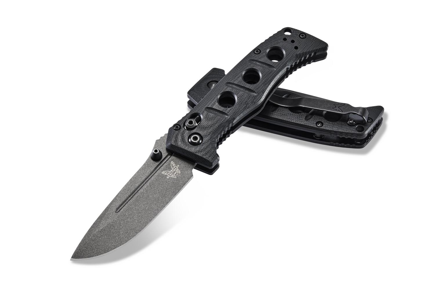 Benchmade 273GY-1 MINI ADAMAS, Grey Cerakote