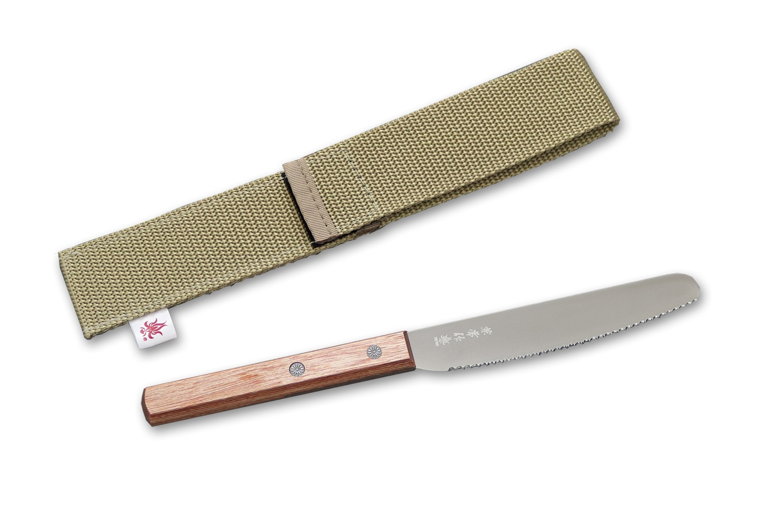 Kanetsune KB-306 Serrated Blade Spread Knife