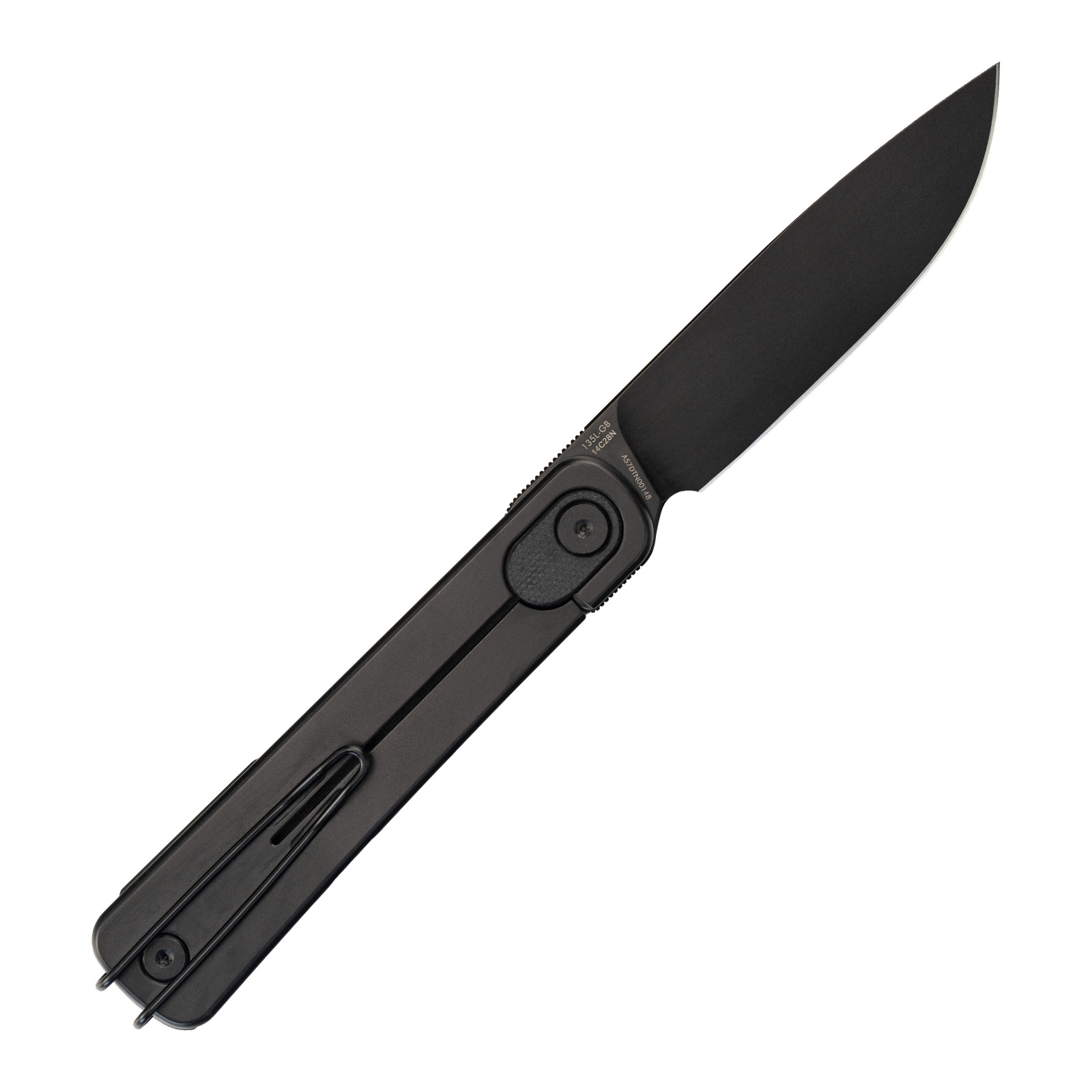 SRM Palfrey 135L-GB, Black Blade, Black G10