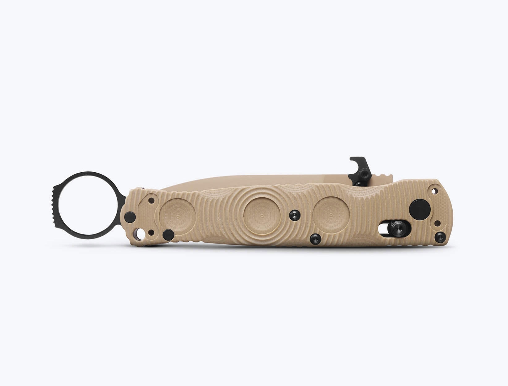 Benchmade 393SSN-01 Mini SOCP Folder, Sand