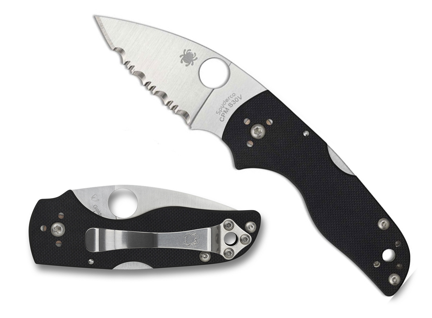 Spyderco C230MBGS Lil Native Lockback, G-10