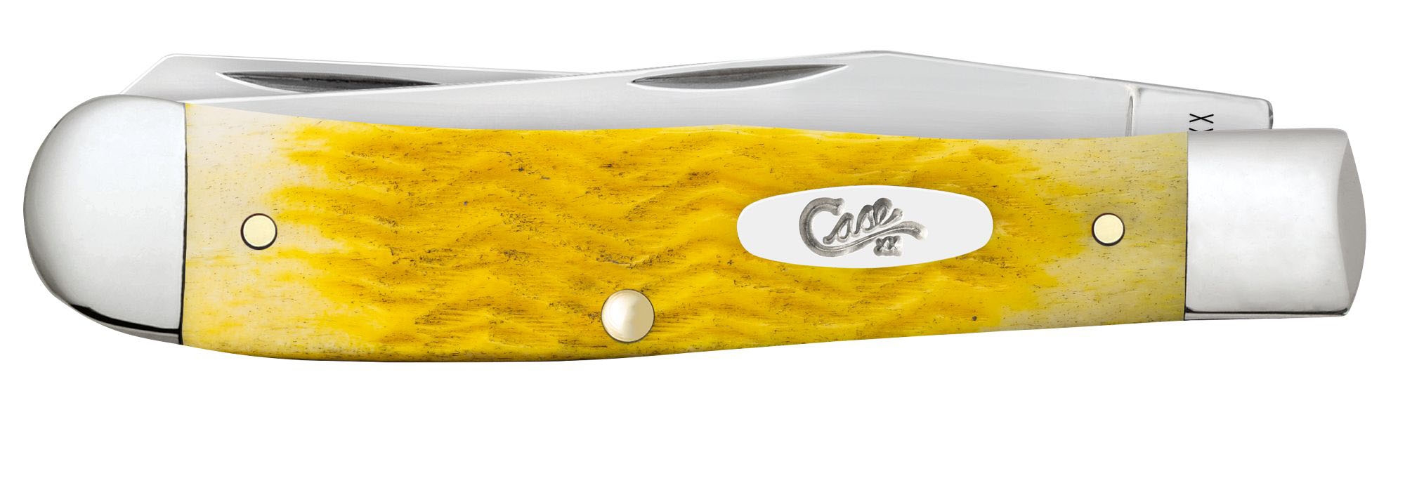 Case SS Yellow Bone Platts Jig Trapper