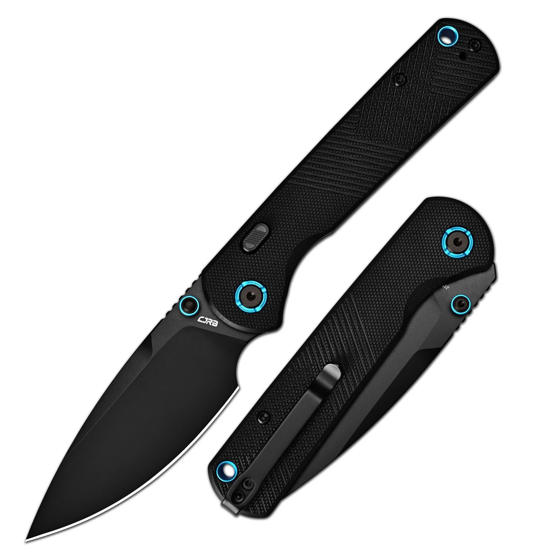 CJRBJ1975-BBK Latitude, Black G10, Black Blade