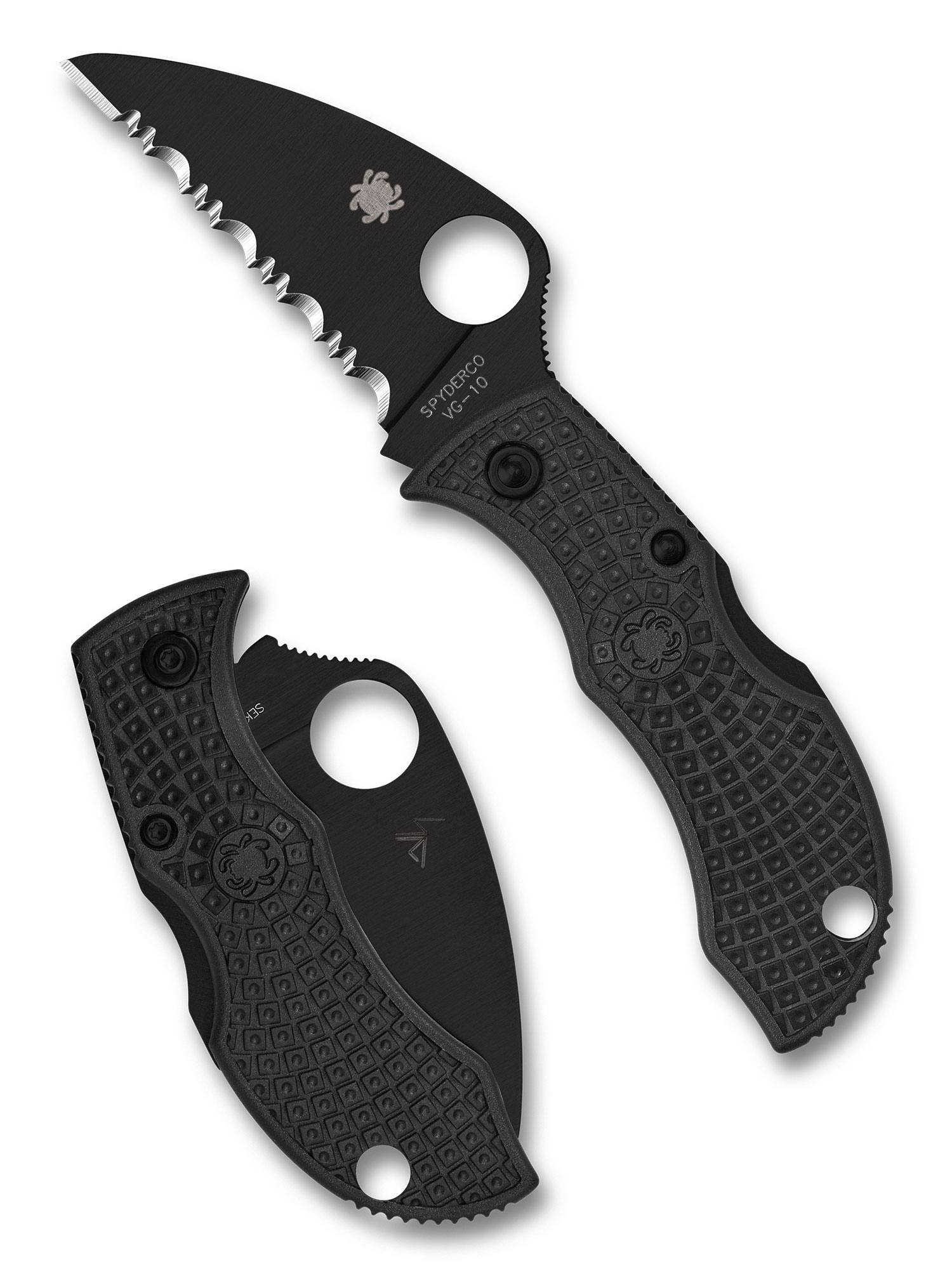 Spyderco MBKWSBK Manbug Wharncliffe FRN, Black