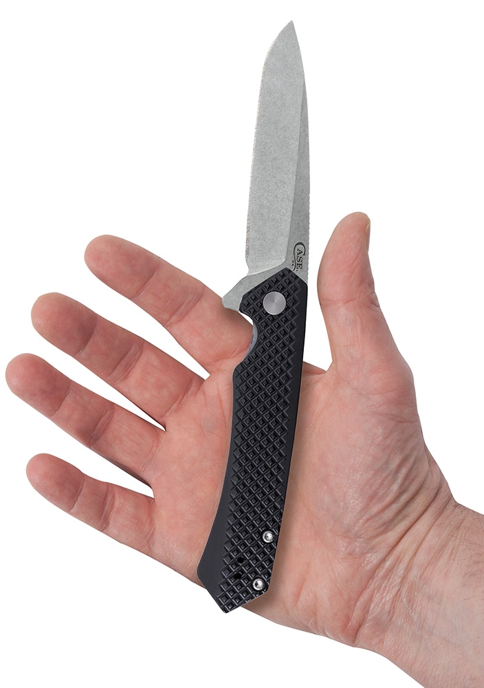 Case Kinzua Black Anodized Milled Aluminum, S35VN