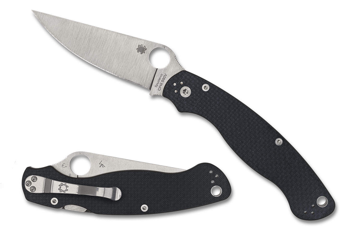 Spyderco C36CFP2 Military 2 Carbon, SPRINT RUN Lim