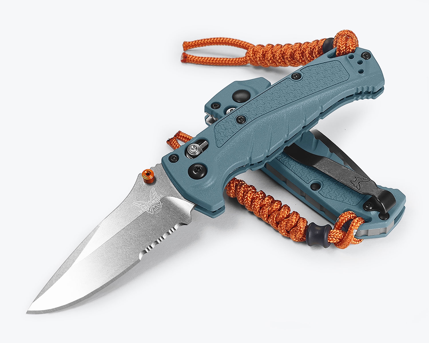 Benchmade 18065S Mini Adira Serrated, Depth Blue