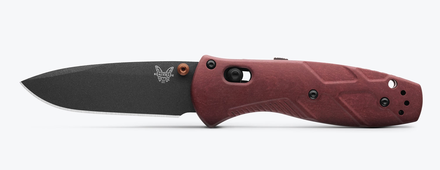 Benchmade 585BK-04 Barrage S30V, Redstone Richlite