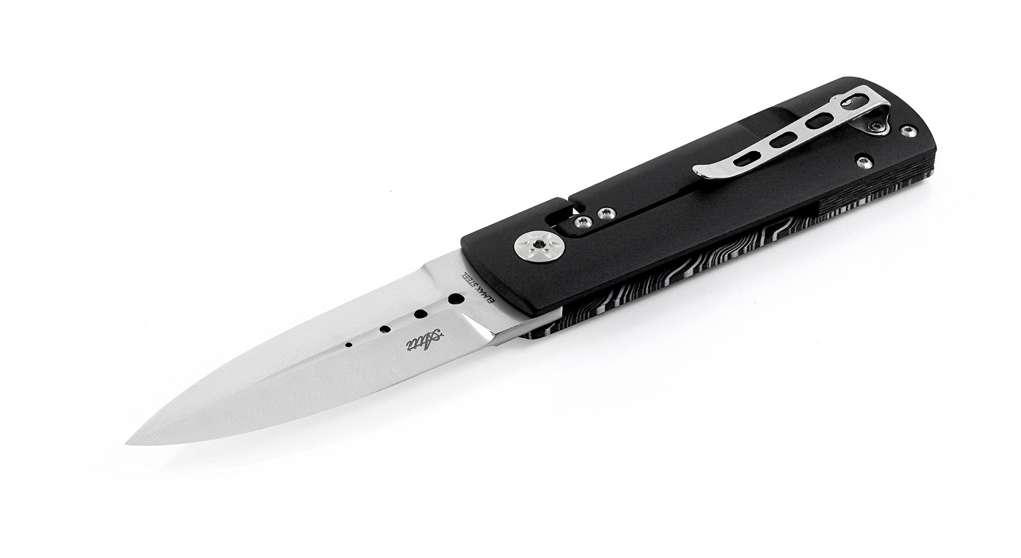 Maserin 372/G10B Daga, Elmax, Blue/ Black G10
