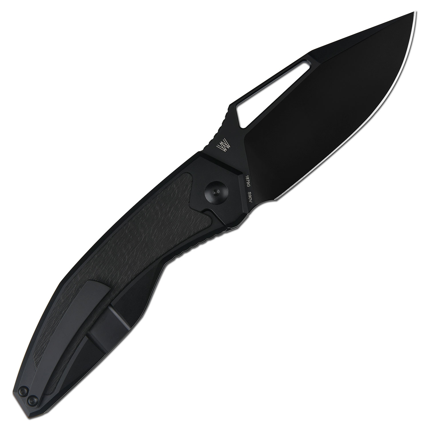 ARTC1879G-BBK Fragarach, S90V, Black Titan/ CF