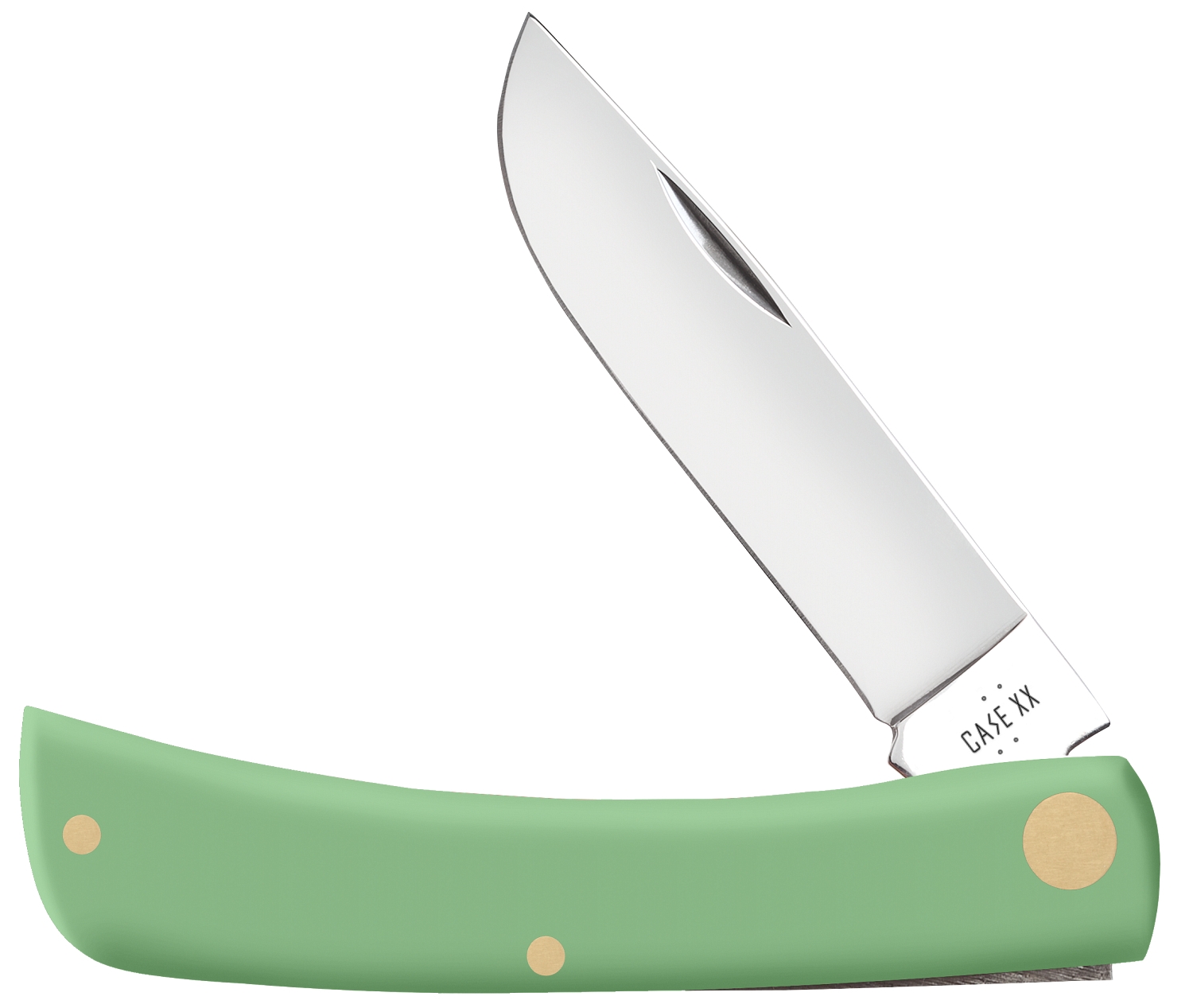 Case SS Mint Green Synthetic Smooth Sod Buster® Jr