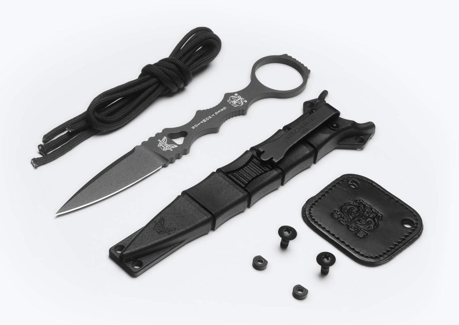 Benchmade 174GY SOCP Dagger, Single Edge, Grey