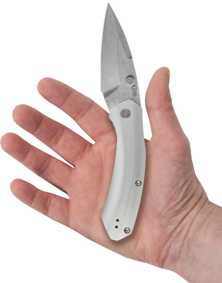 Case Westline - Silver Anodized Aluminum, S35VN