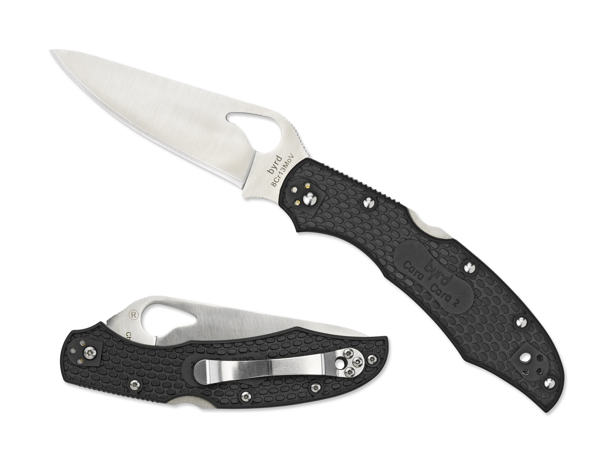 Spyderco BY03PBK2 Cara Cara 2, FRN