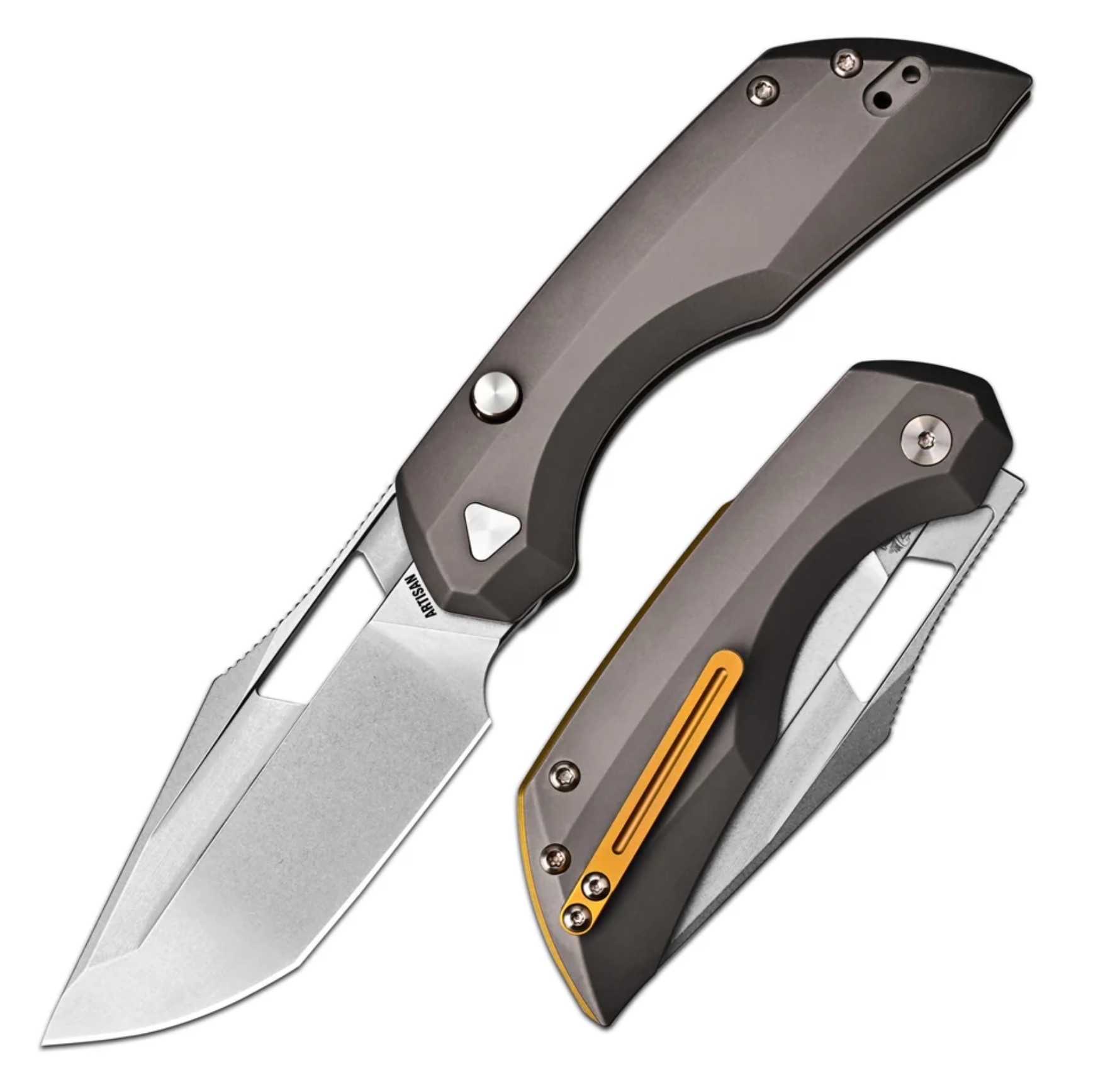ARTC1889G-DG Mousebird, S35VN, Dark Grey Titan