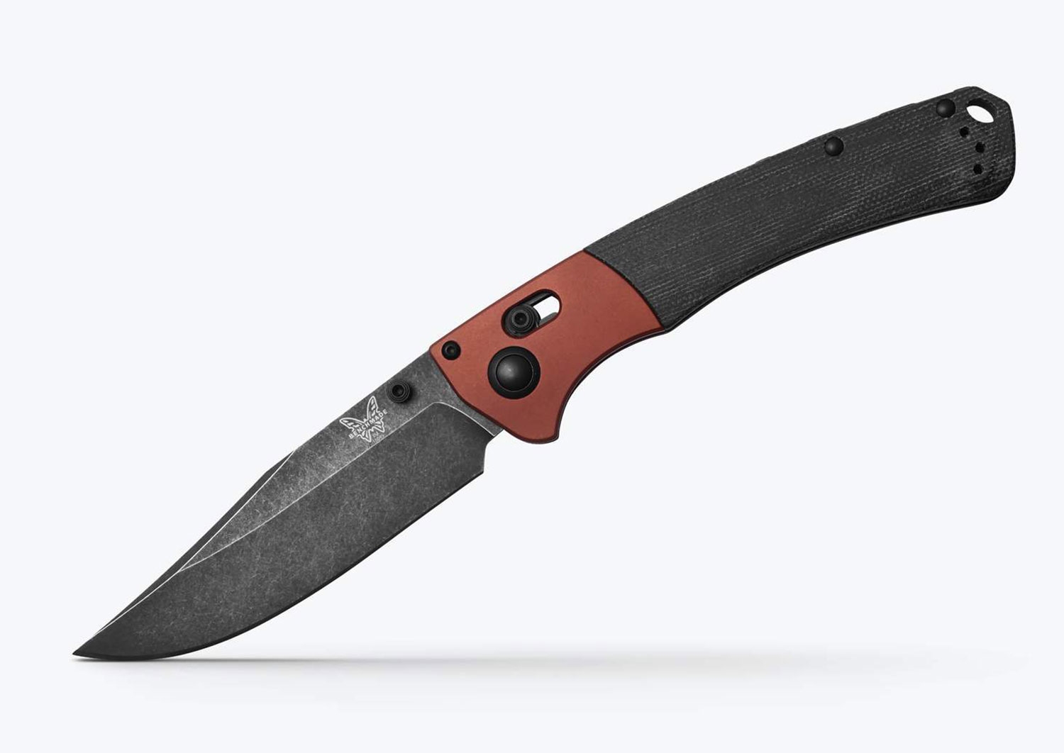 Benchmade 15080BK-04 Crooked River Black Micarta