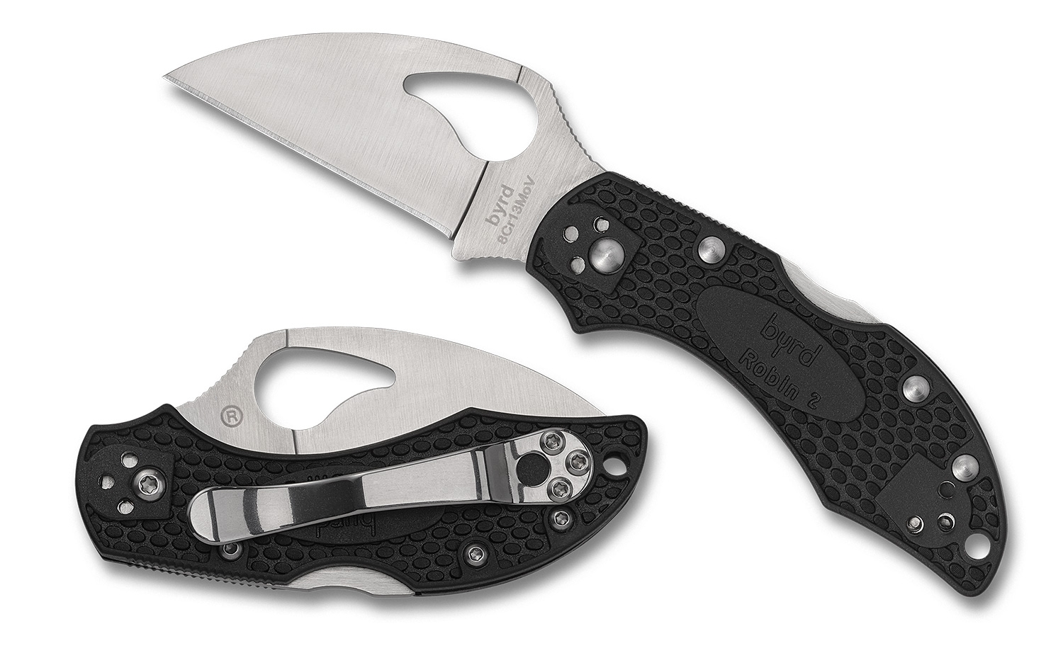 Spyderco BY10PBKWC2 Robin 2 Wharncliffe
