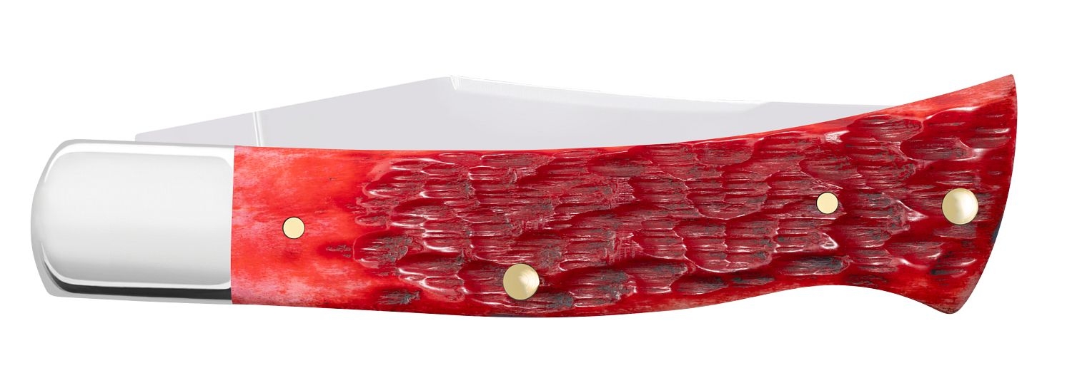 Case CS Dark Red Bone Axe Handle