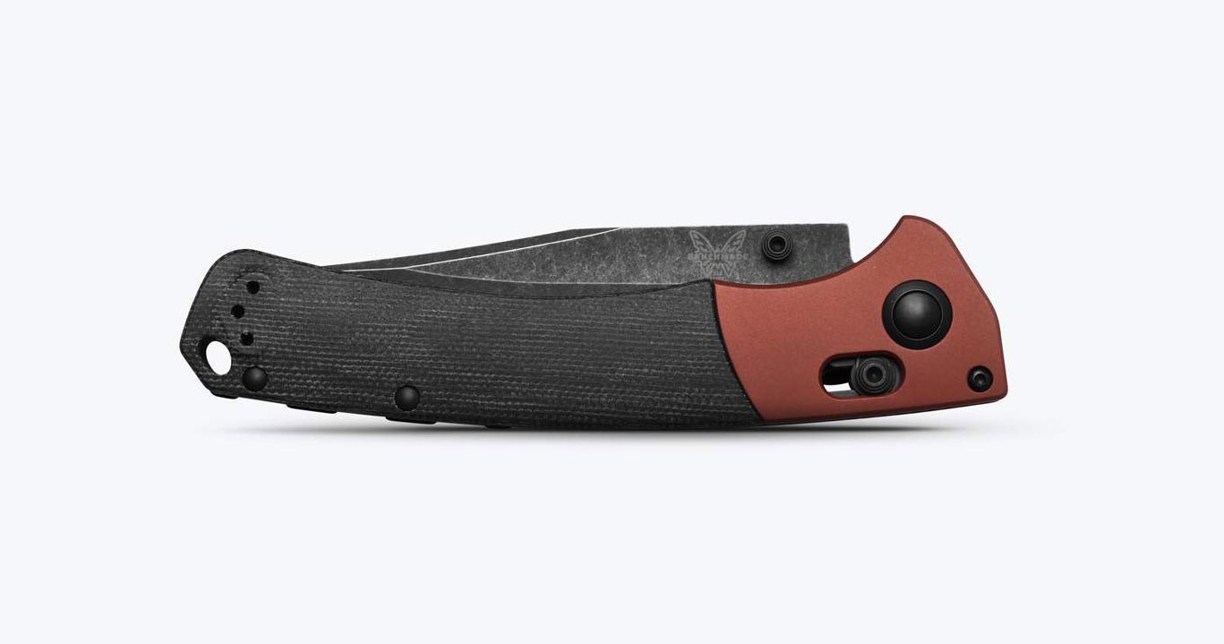 Benchmade 15080BK-04 Crooked River Black Micarta