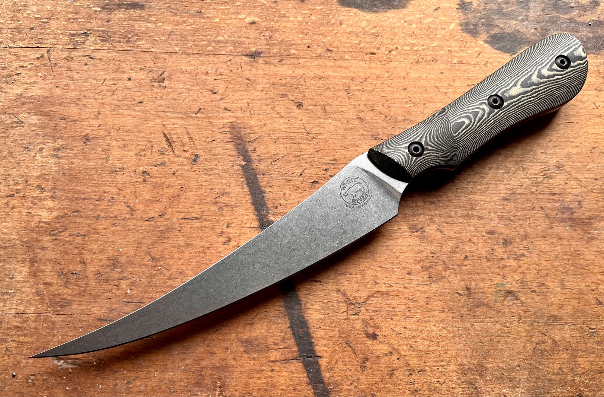 White River S & S Boning, Maple & Black Richlite