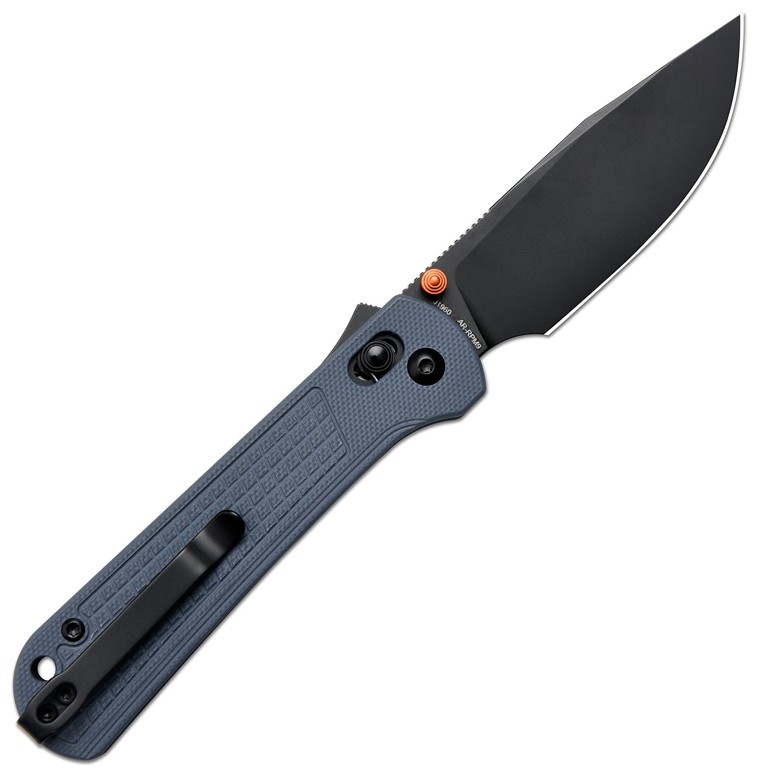 CJRBJ1960-BGY Bolt, Black AR-RPM9, Blue G10