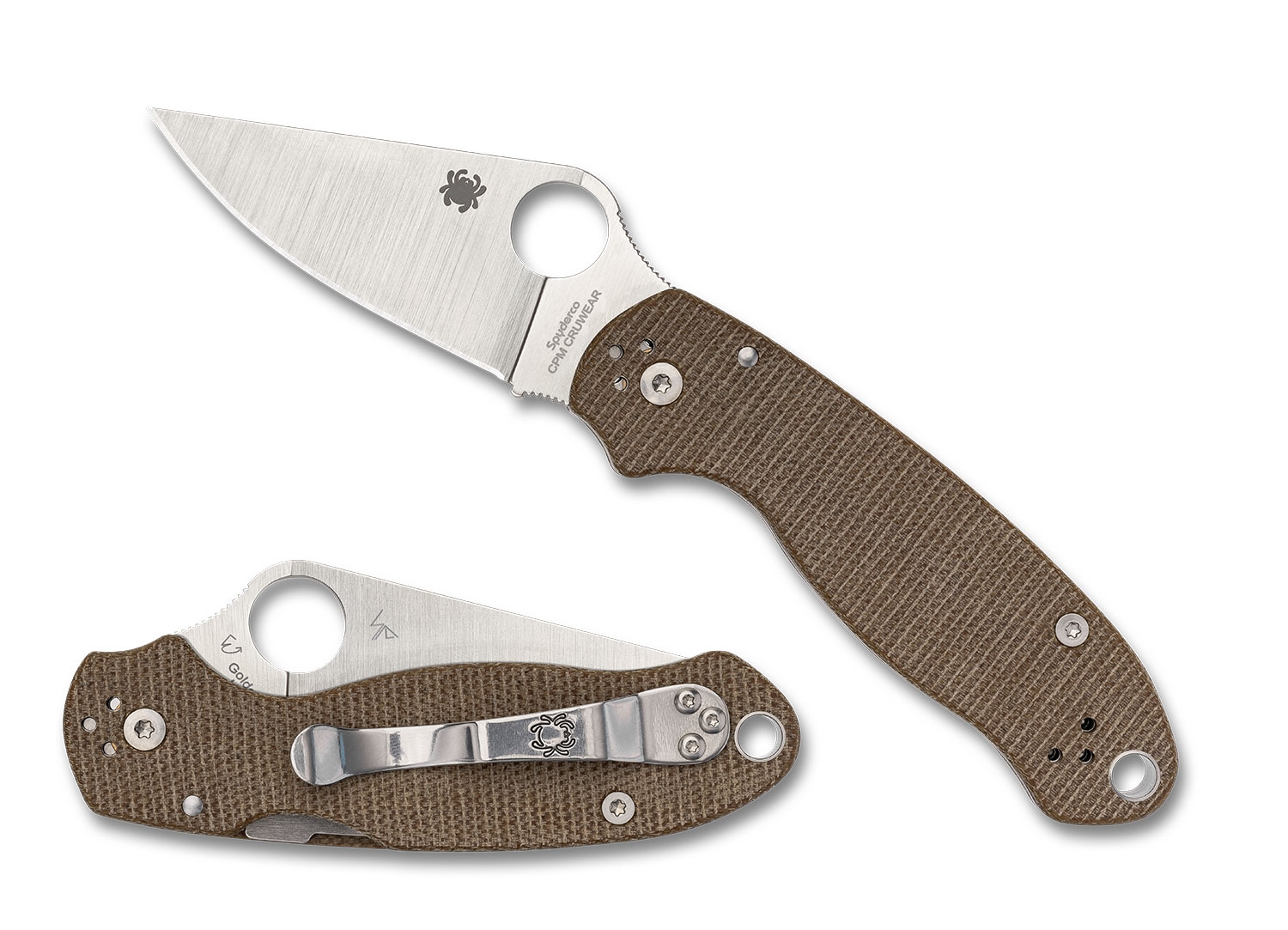 Spyderco C223MPCW Para 3, CPM CRU-WEAR