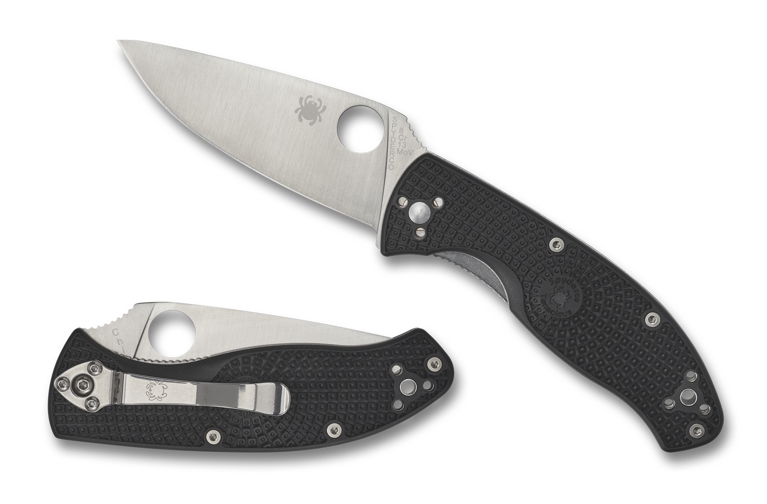 Spyderco C122PBK Tenacious, FRN Lightweight