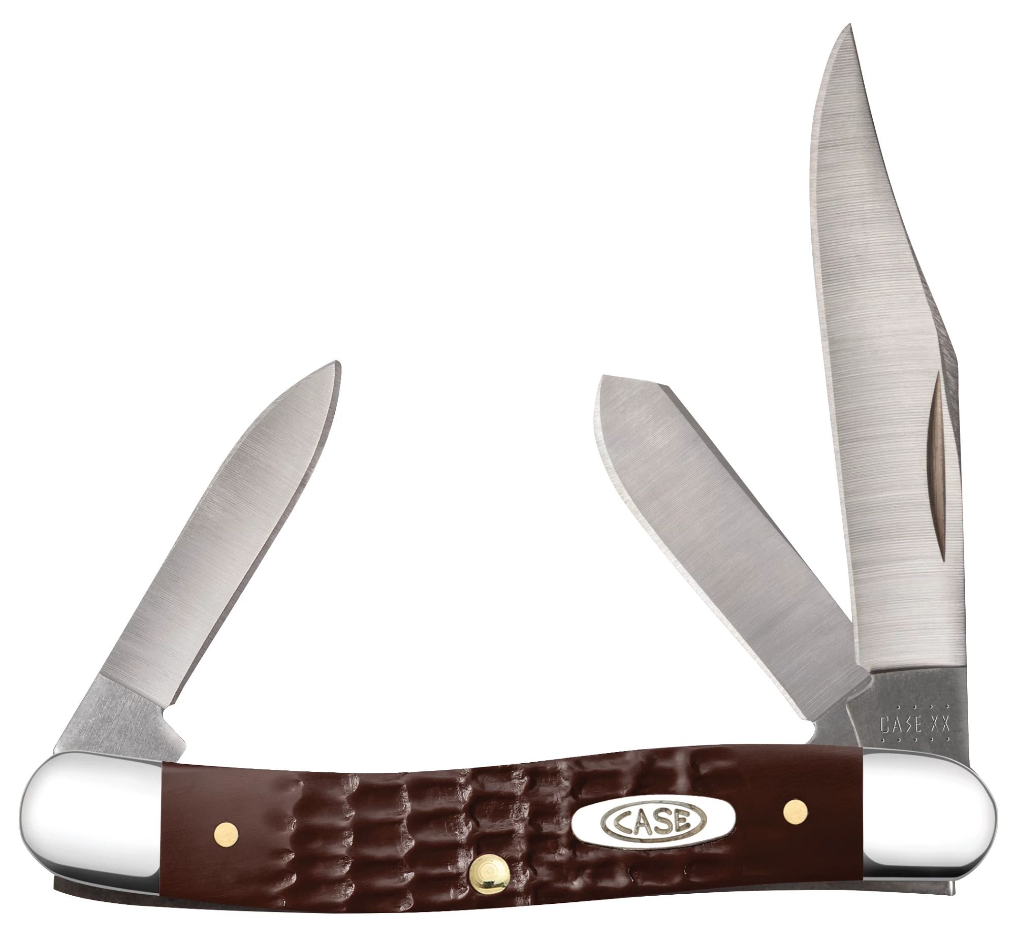 Case SS Brown Synthetic Medium Stockman