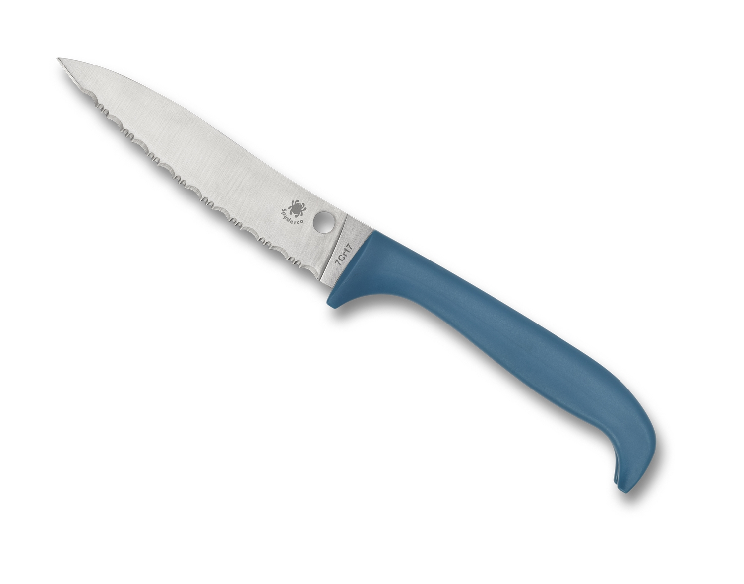 Spyderco K20SBL Counter Puppy, Blue, SpyderEdge