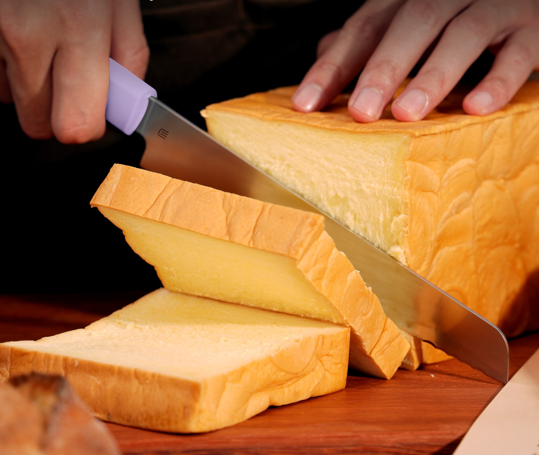 Butterfork BF01-BK-PP Bread Violett + Scheide