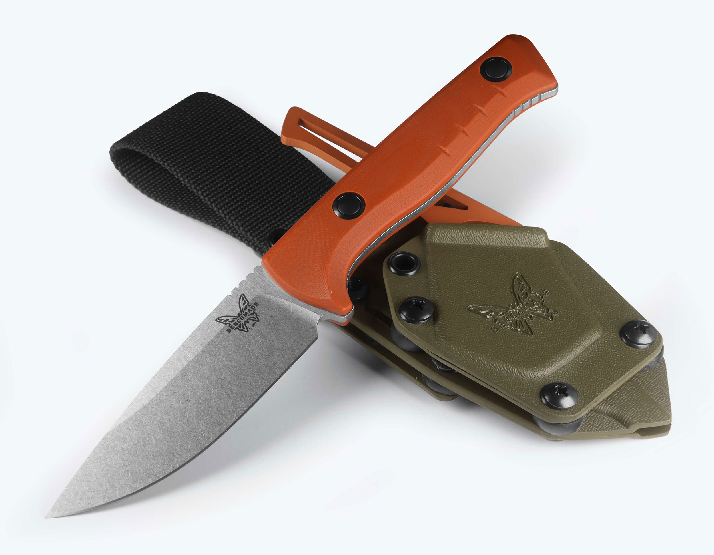 Benchmade 15650-01-COM SlipRidge fixed G10 + Hook