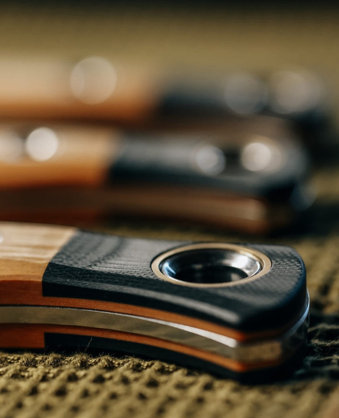 Benchmade 4010-02 Station Knife, Maple Richlite