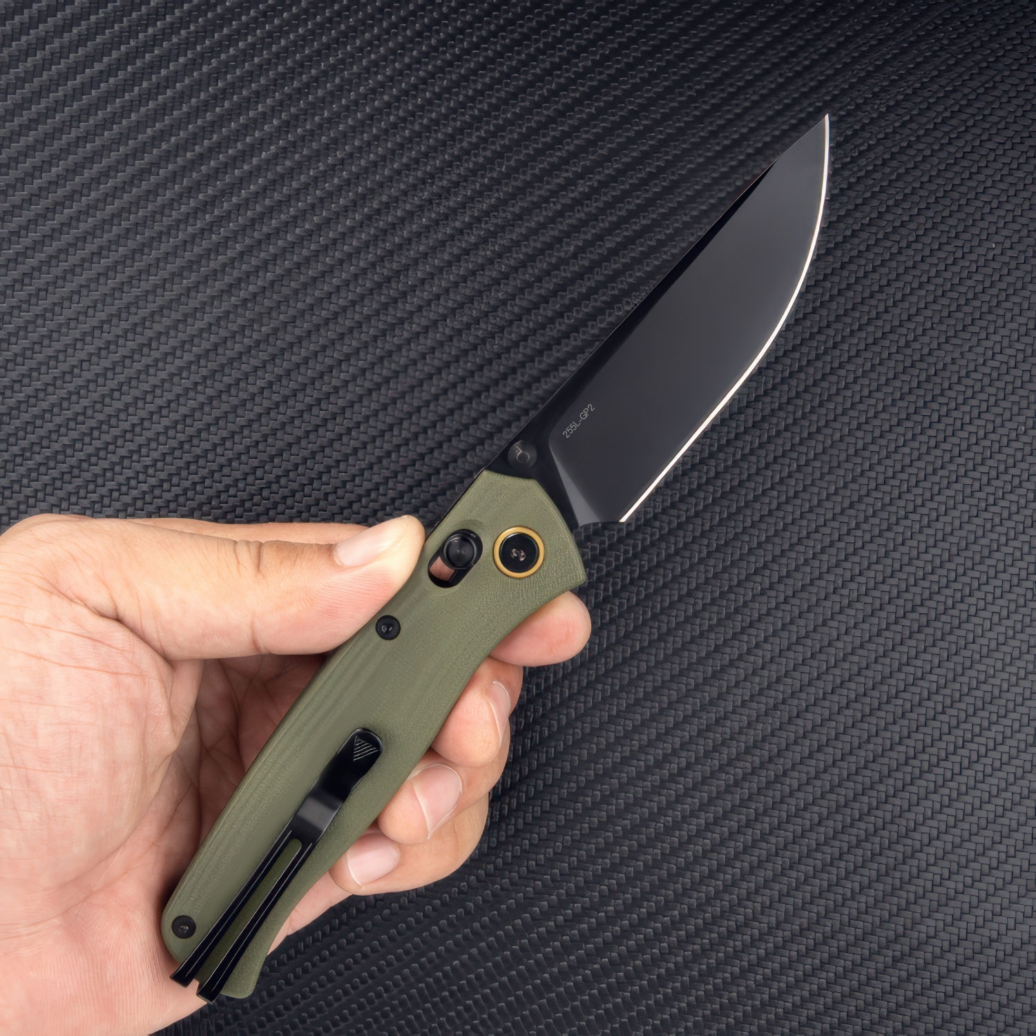 SRM Medal 255L-GP2, OD Green G10